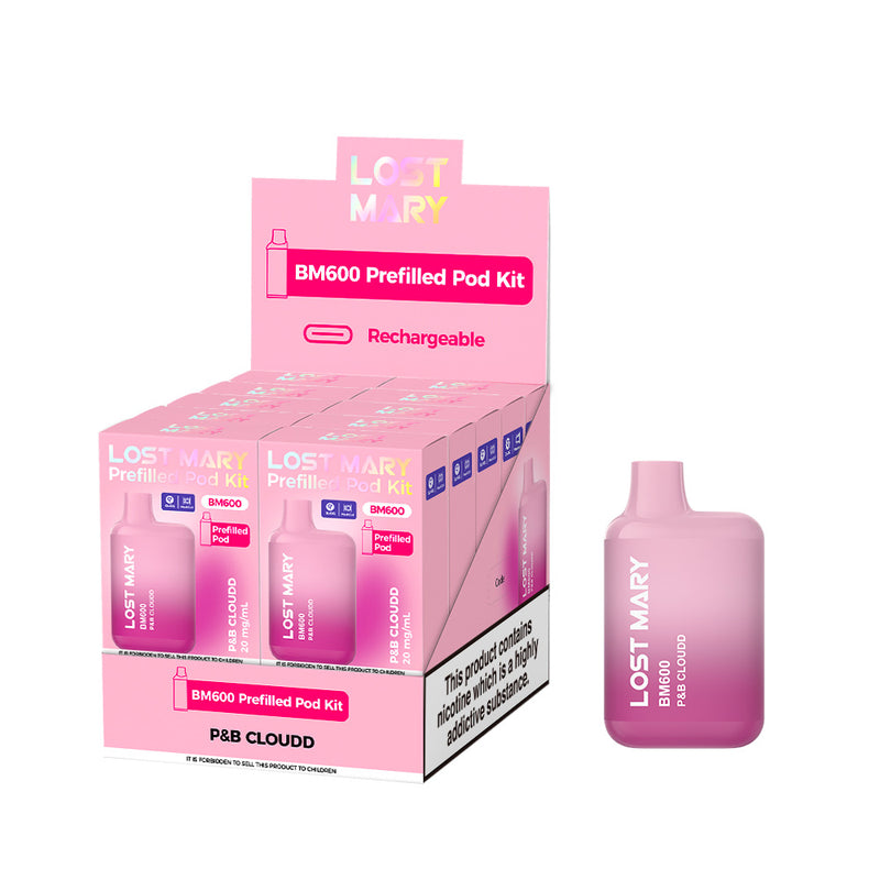 Lost Mary BM600 Prefilled Pod Kit (New) Lost Mary BM600 Prefilled Pod Kit (New)
