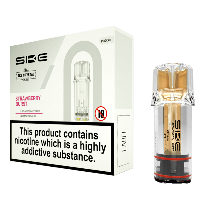 Crystal Plus Pods - Strawberry Burst