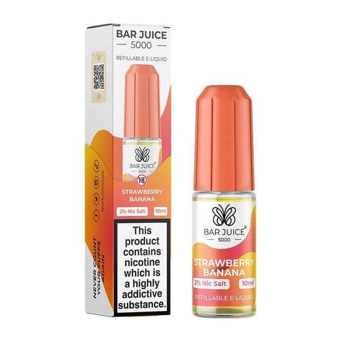 Strawberry Banana Nic Salt E-Liquid by Bar Juice 5000