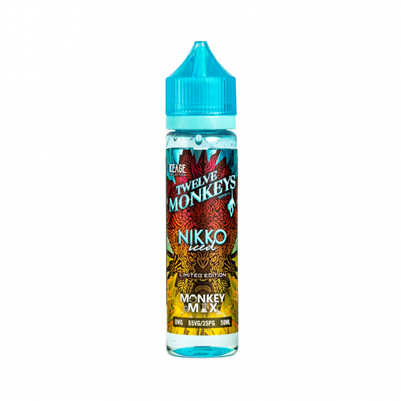 Twelve Monkeys Vapor Nikko Iced E-Liquid Short Fill 50ml