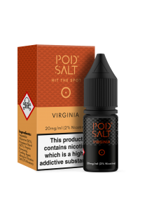 POD SALT VIRGINIA 10ML NICOTINE SALT E-LIQUID (EN)