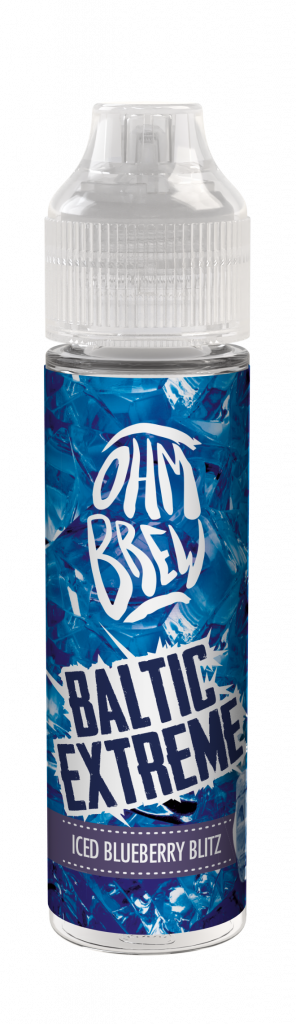 Ohm Brew 50ml Shortfill - Iced Blueberry Blitz