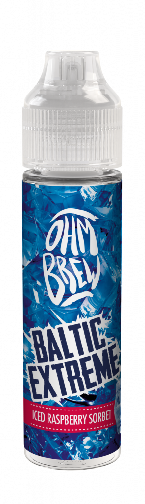 Ohm Brew 50ml Shortfill - Iced Raspberry Sorbet