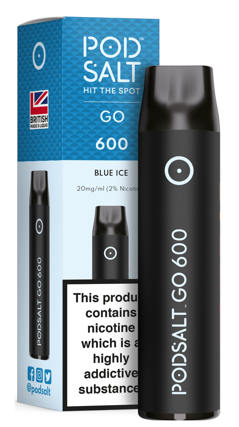 Pod Salt Go 600 Disposable - Blue Ice