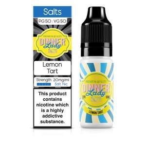 Dinner Lady - Lemon Tart Nic Salts 50:50 10ml E-Liquid