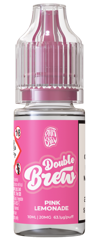 Pink Lemonade Double Brew by Ohm Brew 50/50 Nic Salts