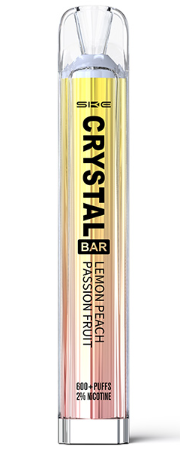 LEMON PEACH PASSION FRUIT SKE CRYSTAL BAR DISPOSABLE VAPE
