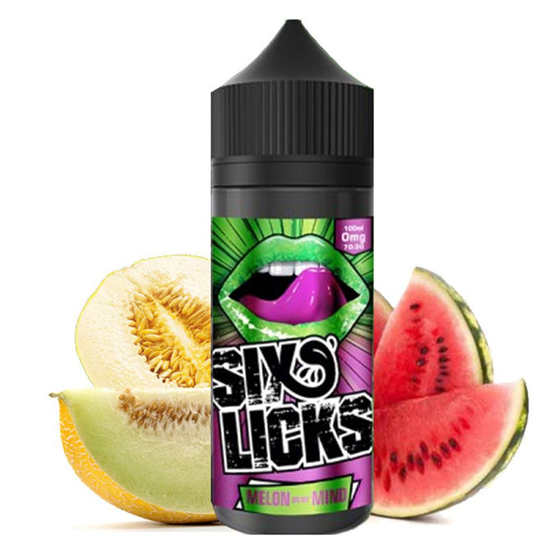 Six Licks Melon on my Mind E-Liquid Short Fill 100ml