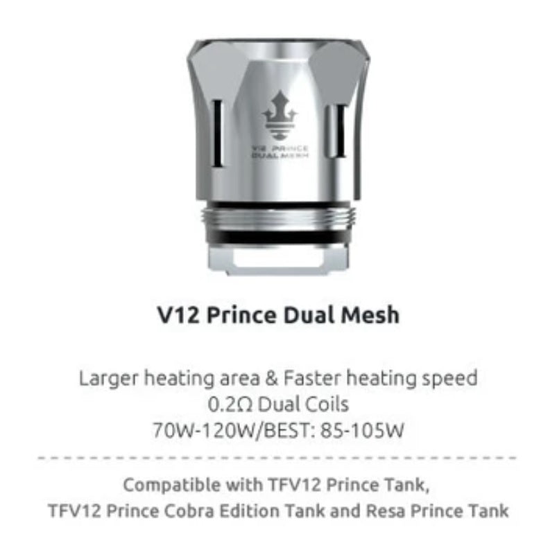 Smok TFV12 Prince Coils – Pack of 3