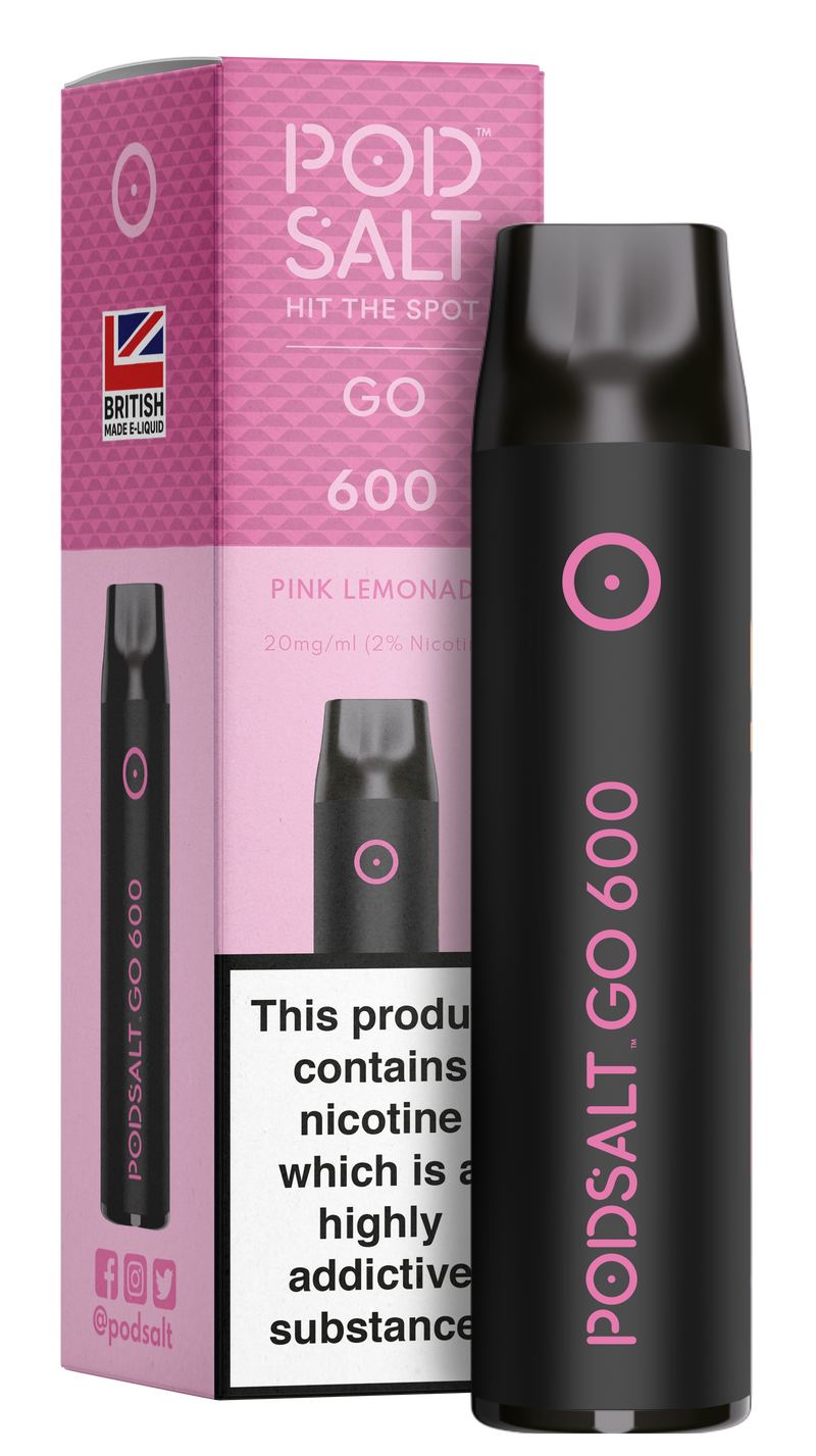 Pod Salt Go 600 Disposable - Pink Lemonade