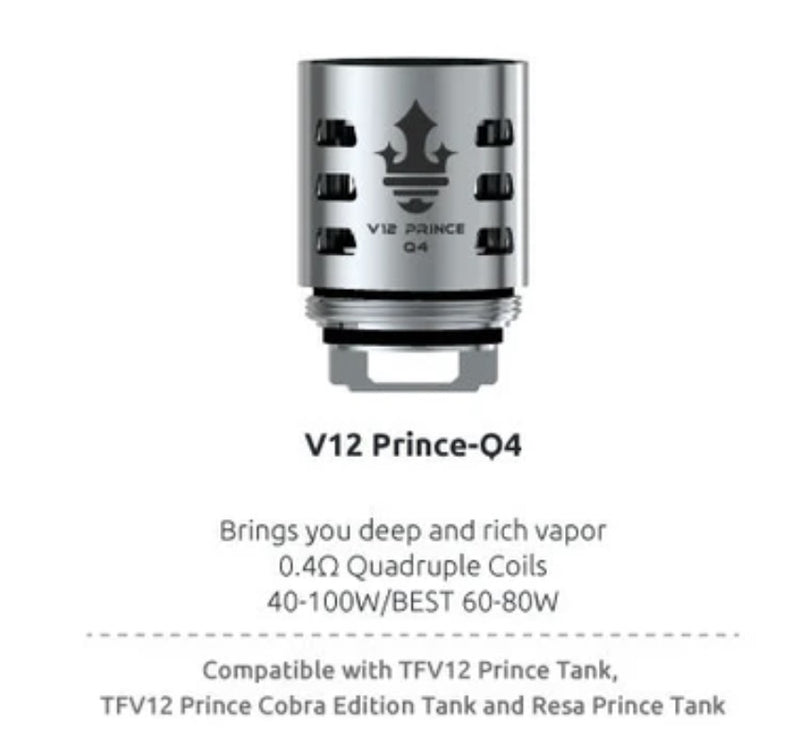 Smok TFV12 Prince Coils – Pack of 3