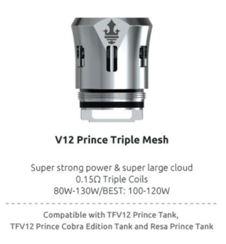 Smok TFV12 Prince Coils – Pack of 3