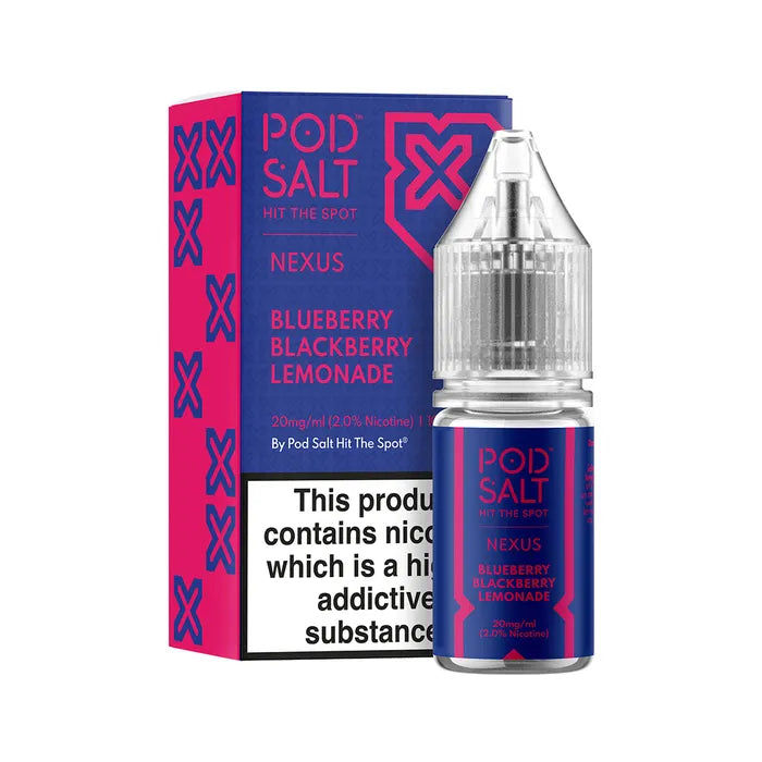 NEXUS BLUEBERRY BLACKBERRY LEMONADE 10ML NICOTINE SALT E-LIQUID