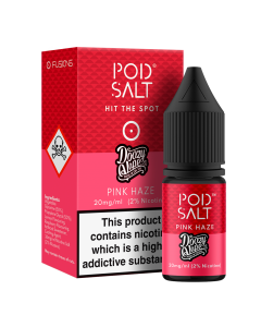 POD SALT PINK HAZE 10ML NICOTINE SALT E-LIQUID FUSION (EN) - 20MG/ML