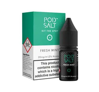 POD SALT FRESH MINT 10ML NICOTINE SALT E-LIQUID (EN)