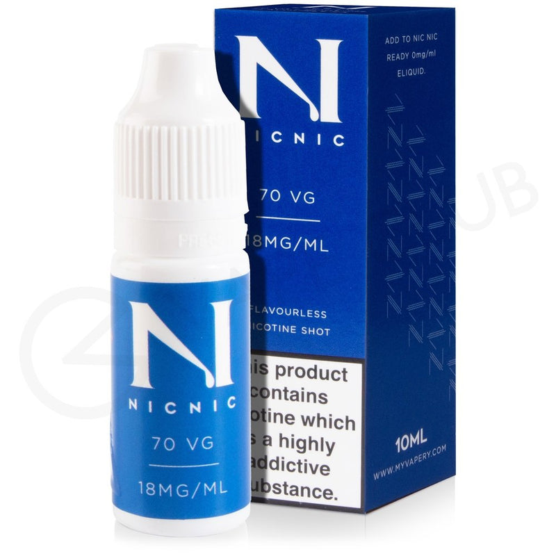 NIC NIC 70VG NICOTINE SHOT BY NIC NIC