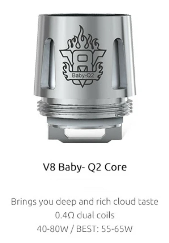 Smok V8 Baby Coils – Pack of 5