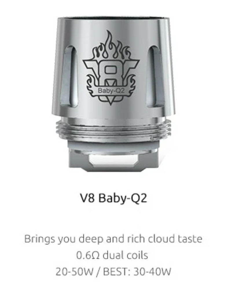 Smok V8 Baby Coils – Pack of 5