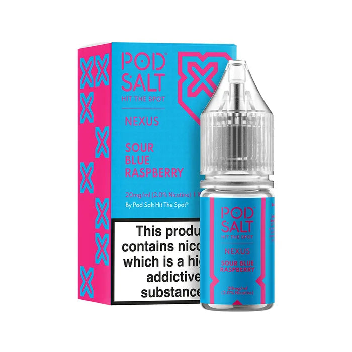 NEXUS SOUR BLUE RASPBERRY 10ML NICOTINE SALT E-LIQUID